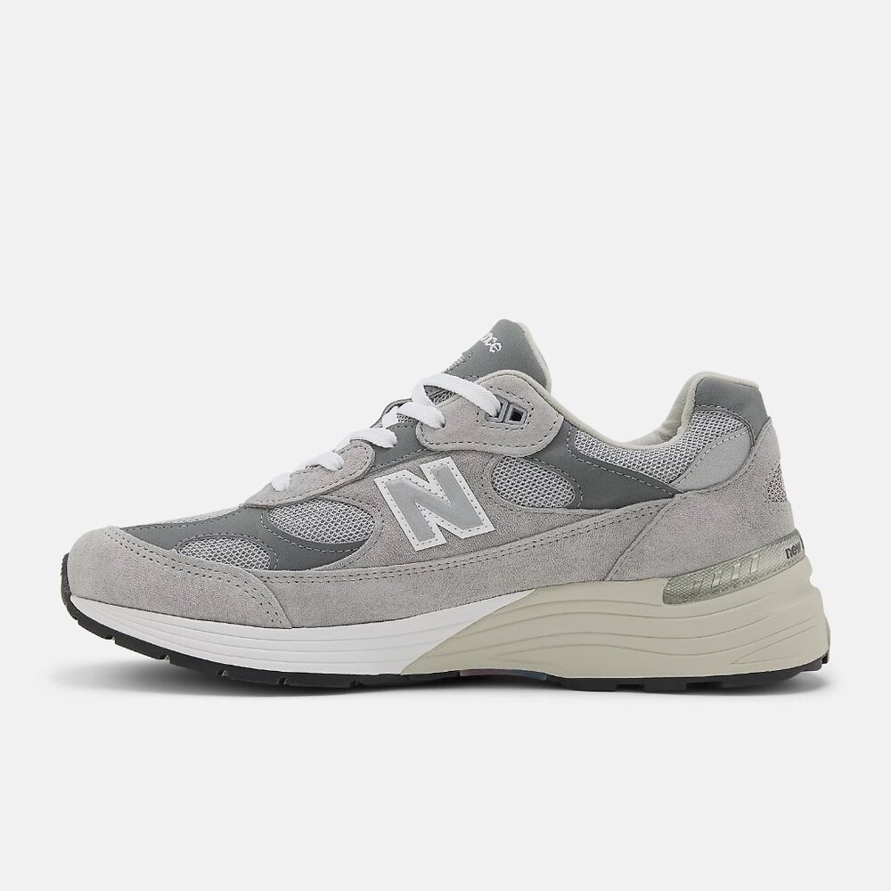 New Balance 992 Core Made in USA Grey White, Like NEW, SIZE 11.5